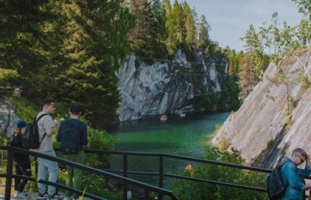 Экскурсия «Чудеса мраморного каньона Рускеала» -